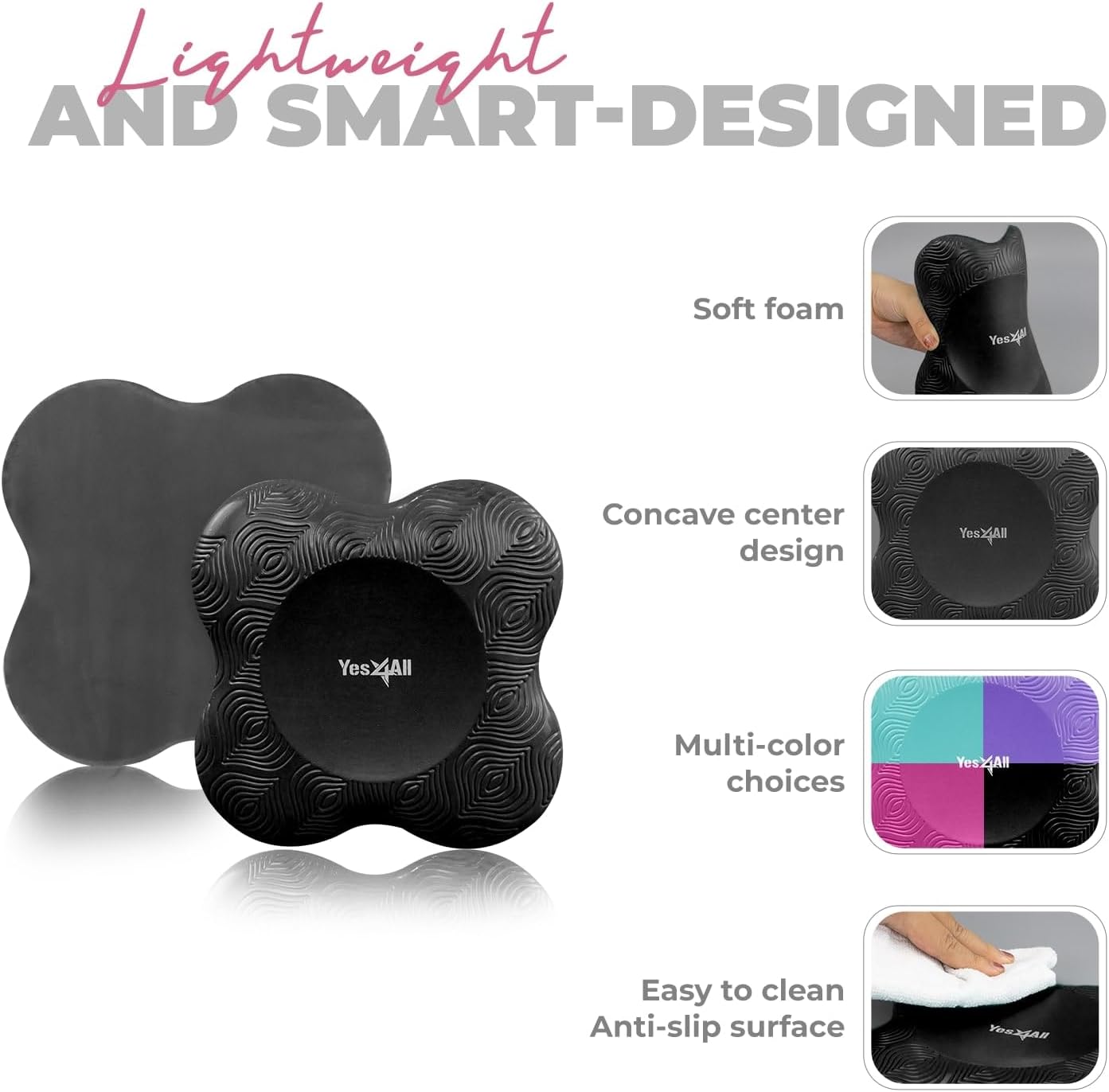 Yoga Knee Pads for man and woman