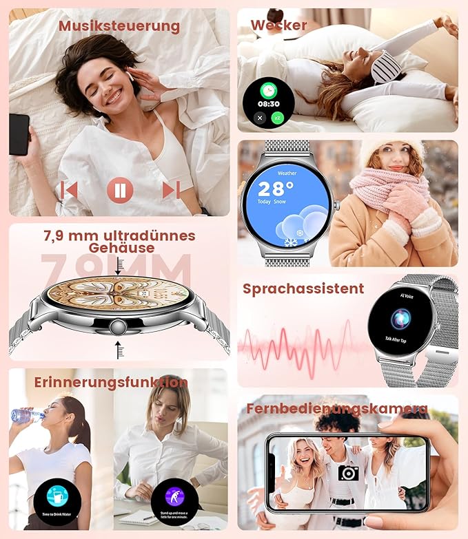 Smart Watch with Bluetooth Calling