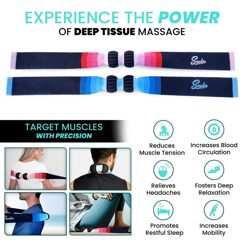 The Snake Deep Tissue Massage Roller