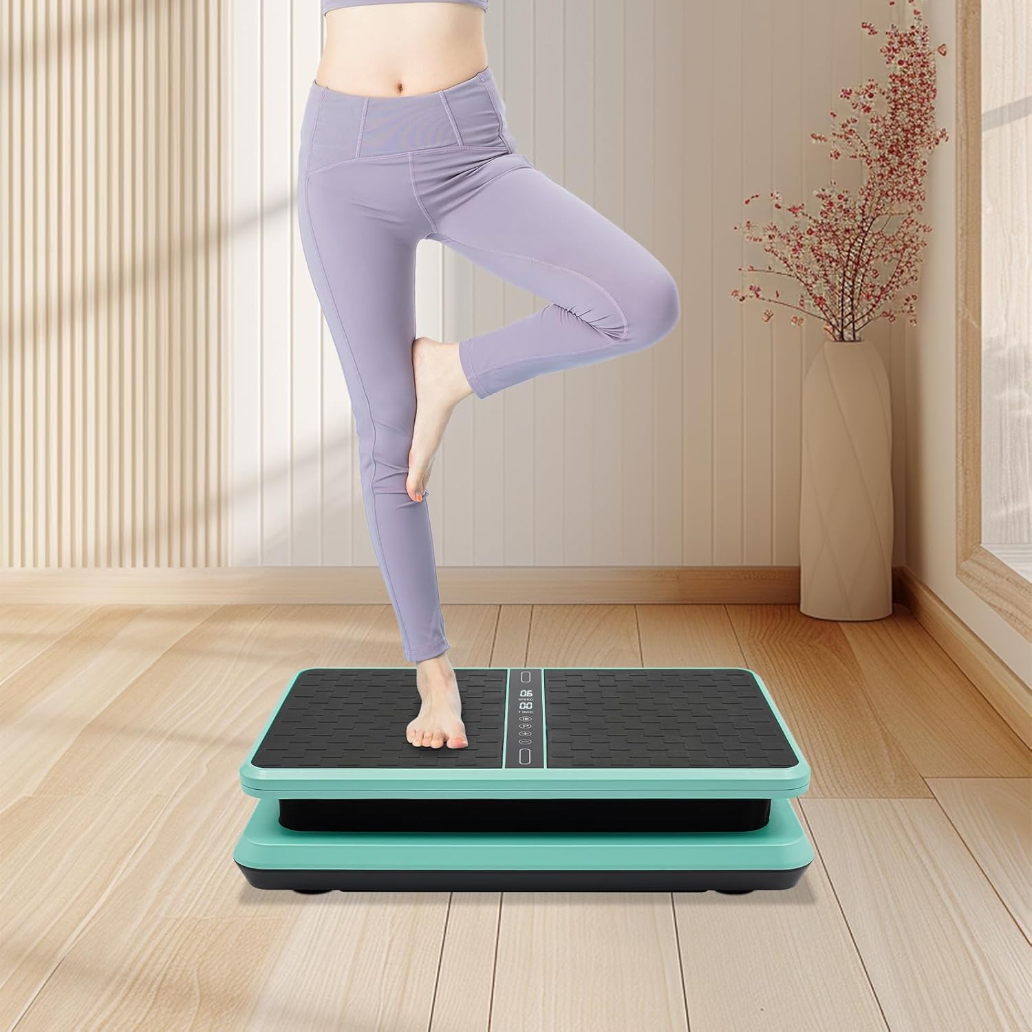 vibrating exercise plate